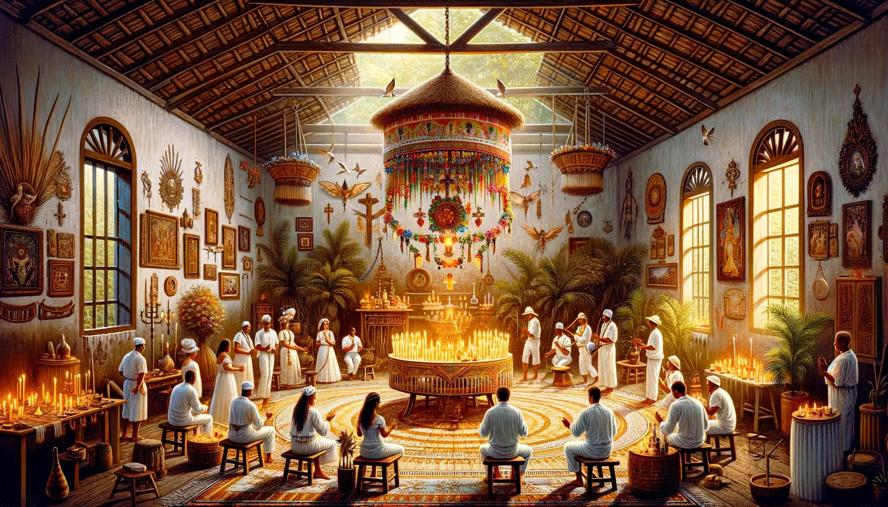 Fundamentos Teológicos da Umbanda - Além dos Rituais 6 Fundamentos Teológicos da Umbanda - Representação artística