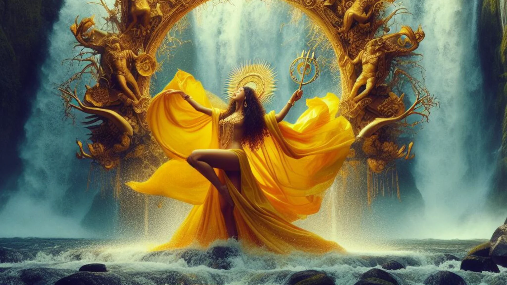 Mensagens de Oxum - Representação artística