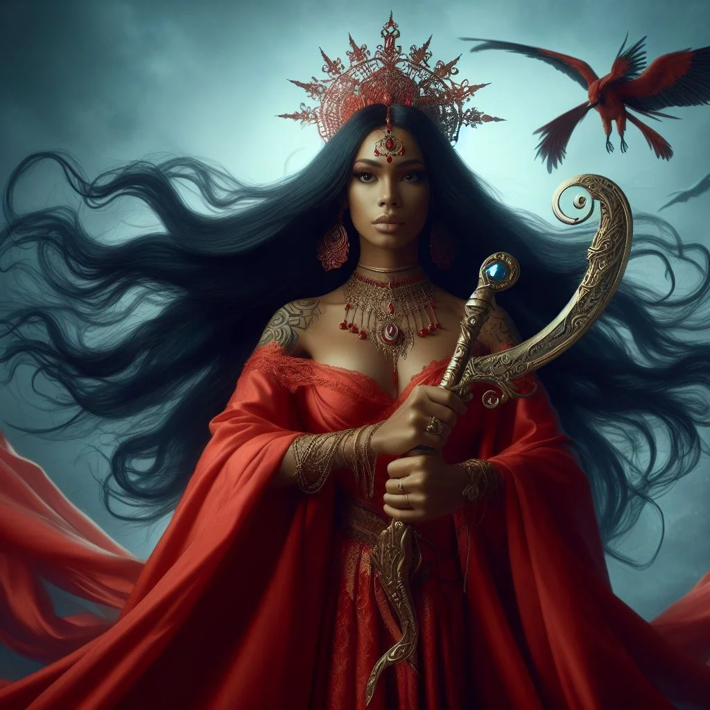 Oração a Iansã - Representação artística