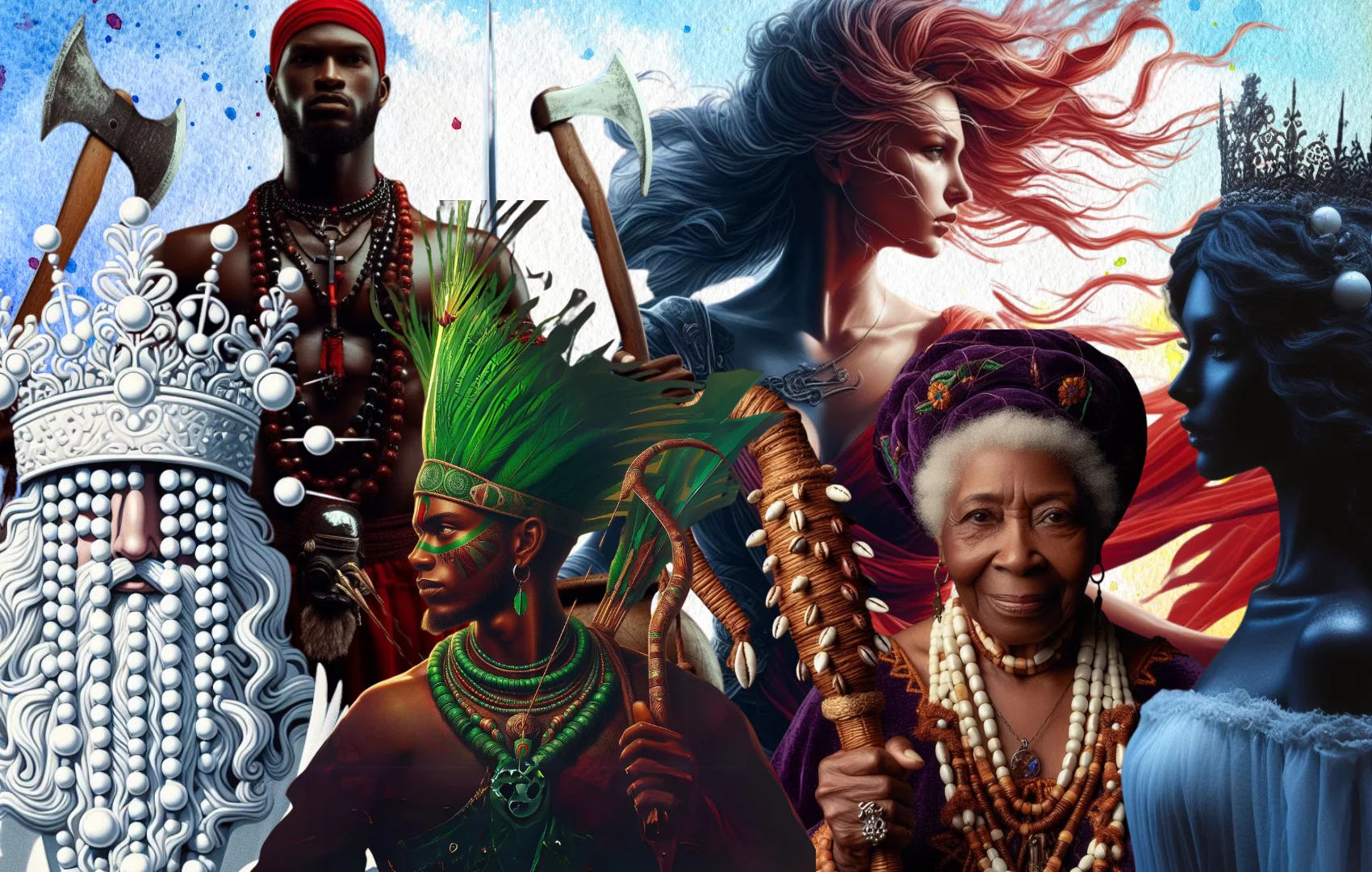 7 Linhas da Umbanda - Representação Artística