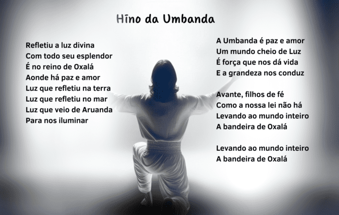 Hino da Umbanda - Representação artística