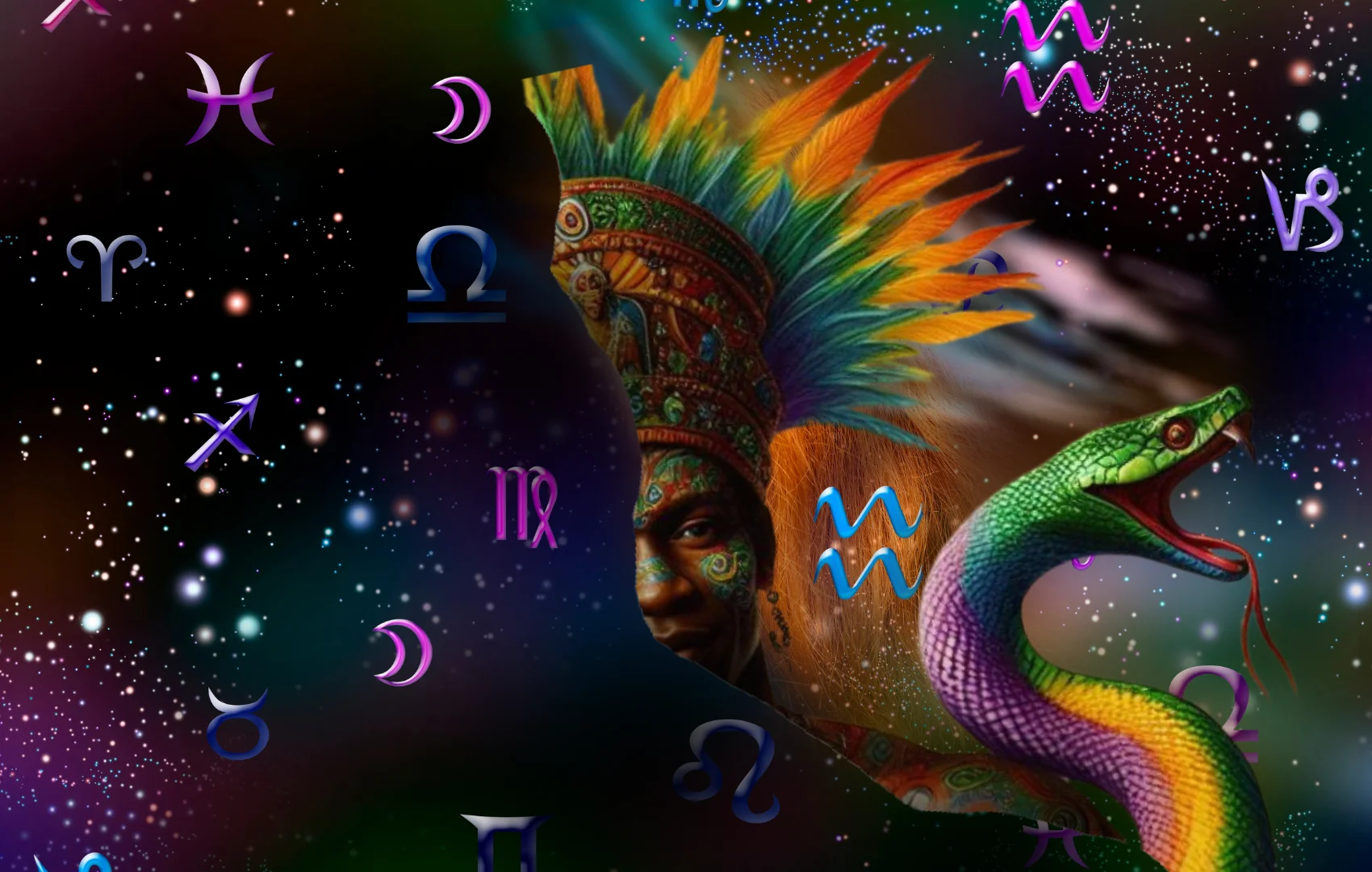 Signo na Umbanda - Representação Artística