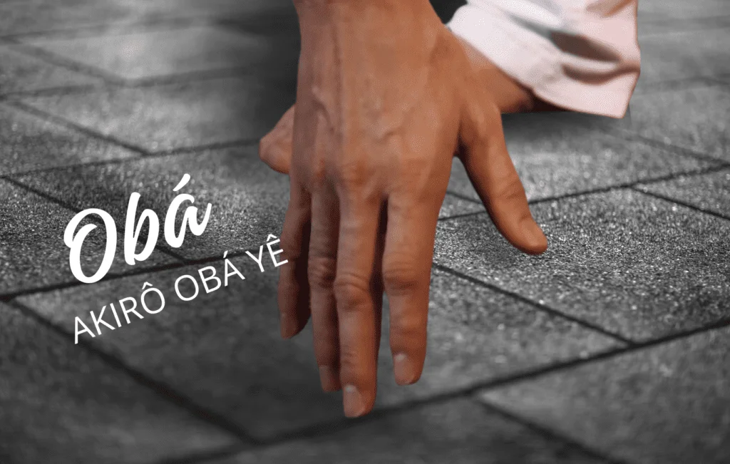 Saudação Obá- Representação artística