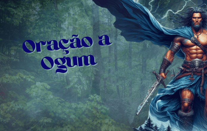 Oração a Ogum - Representação Artística