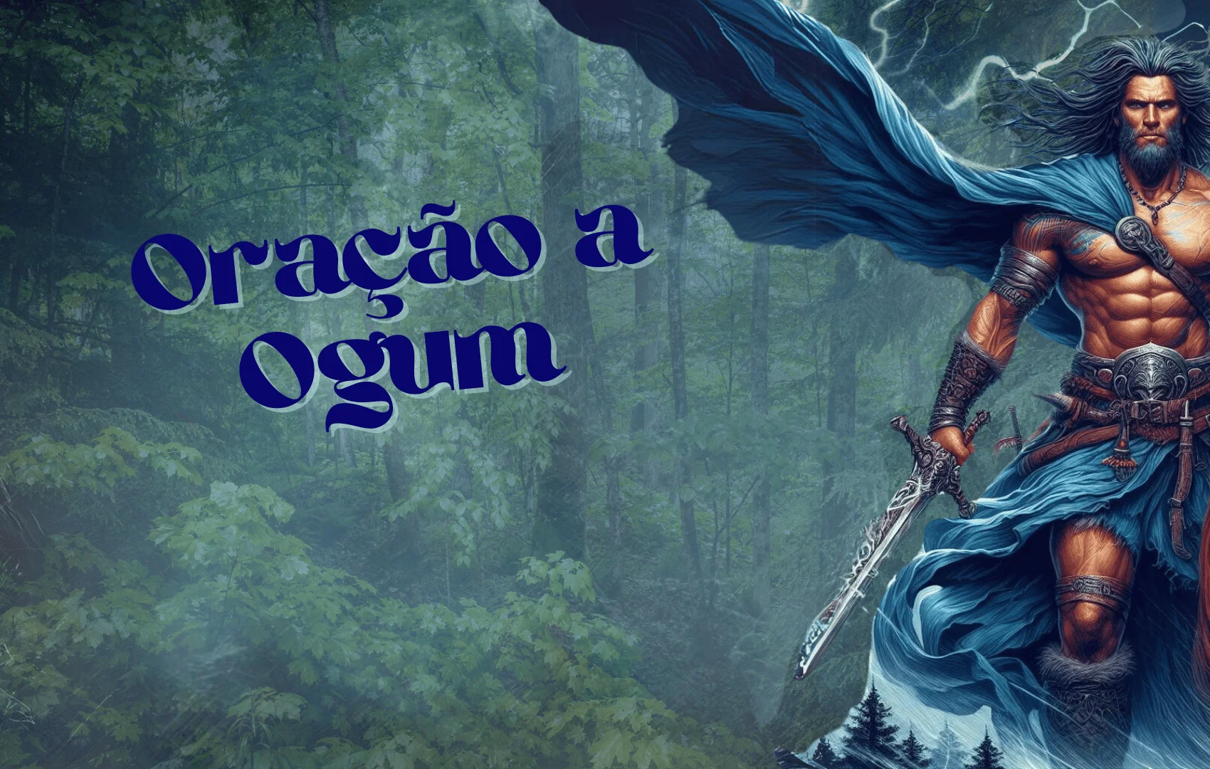 Oração a Ogum 1 Oração a Ogum - Representação Artística