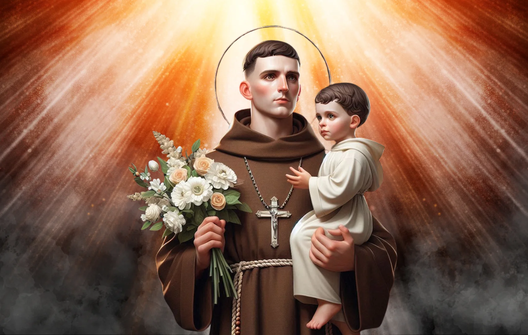 Oração de Santo Antonio - Representação artística