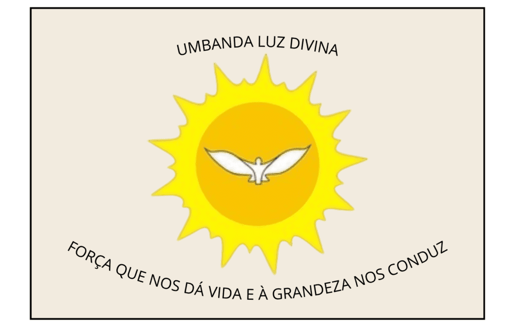 Bandeira da Umbanda - Representação Artística